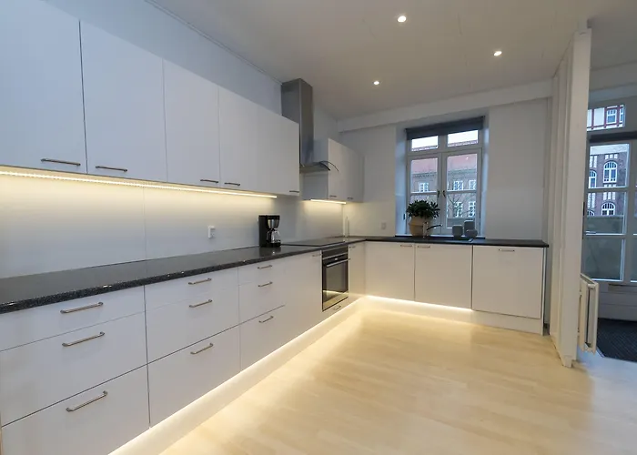 Modern Luxury Penthouse Apartahotel Sønderborg